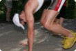 Olympic Triathlon - 2007 - Jahr, als es mehr als 30 war. (C) in Schatten und ein Block des Eises...